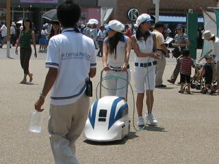 リニア車両型霧吹き器？