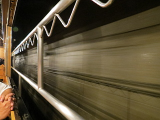 第一松川トンネル走行中