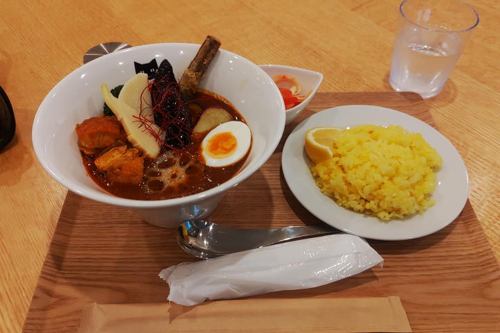 野菜たっぷりスープカレー