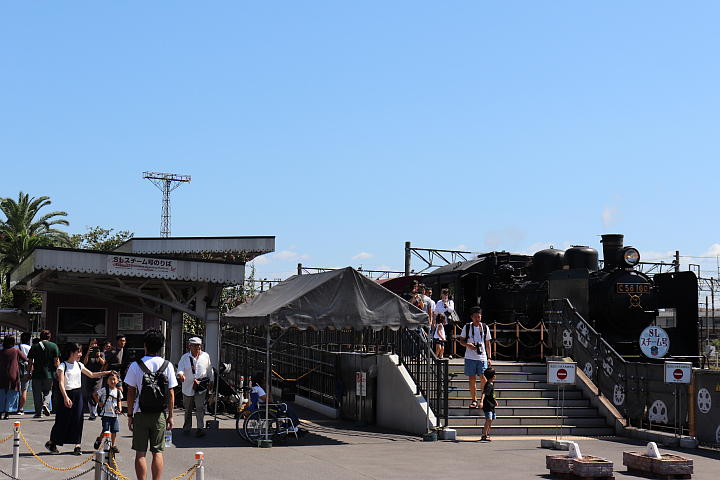 SLスチーム号乗り場