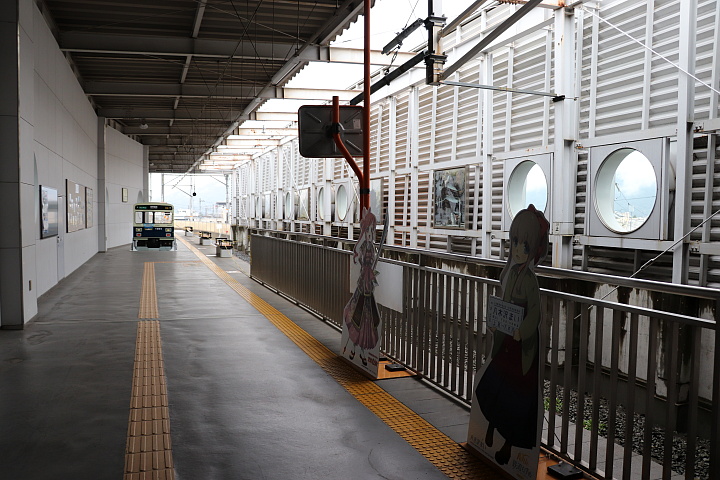 上田電鉄上田駅ホーム