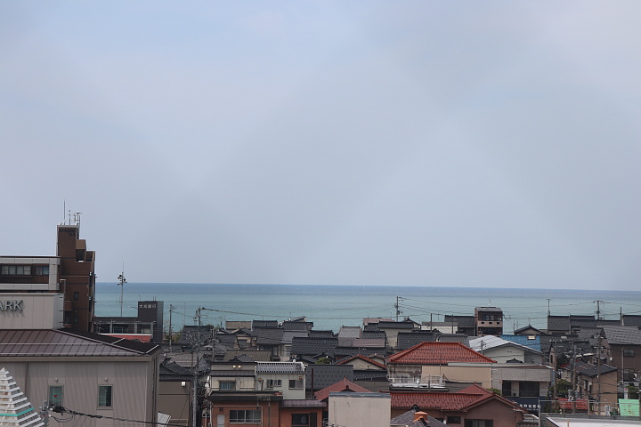 糸魚川駅からの風景