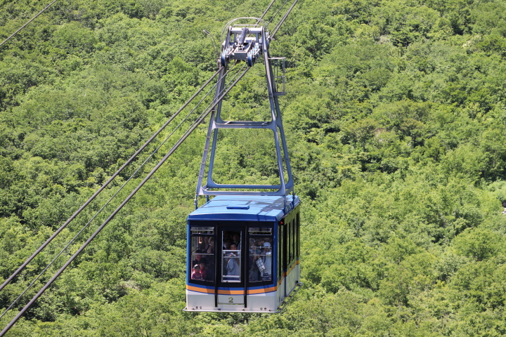 立山ロープウェイのゴンドラ