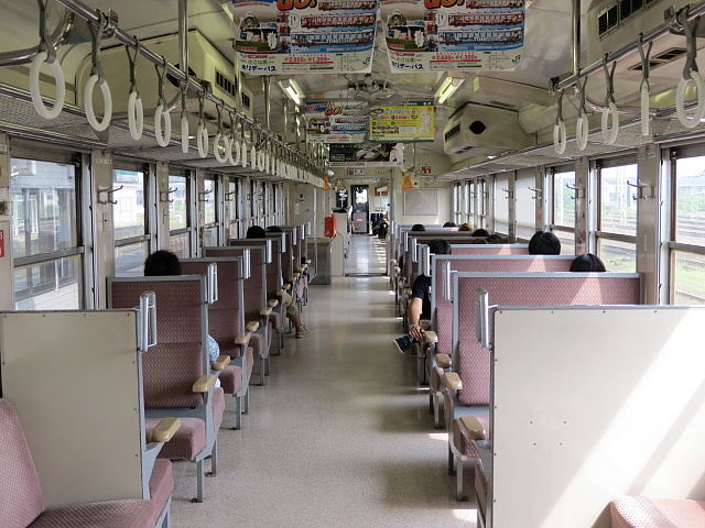 40系気動車の車内